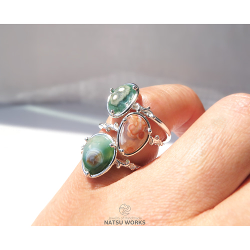 オーシャン ジャスパー リング / Ocean Jasper Ring 1 指輪