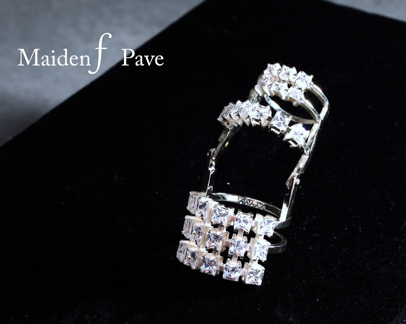 プリンセスパヴェファランジMaidenリング