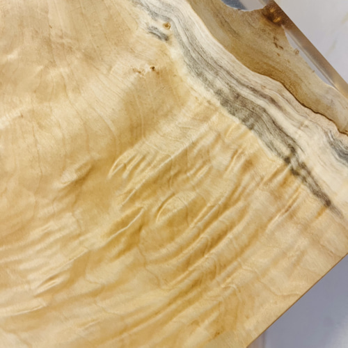 サイドテーブル レジンテーブル ソファテーブル 栃 一枚板 サイド