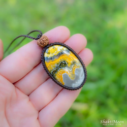 BIG！地球としっかりと繋がりグラウンディングし、新しいことにチャレンジしたいあなたへ！バンブルビージャスパー 5枚目の画像