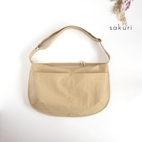 アンズルーム☆2WAY☆着物 帯☆がま口 バッグ☆ショルダー