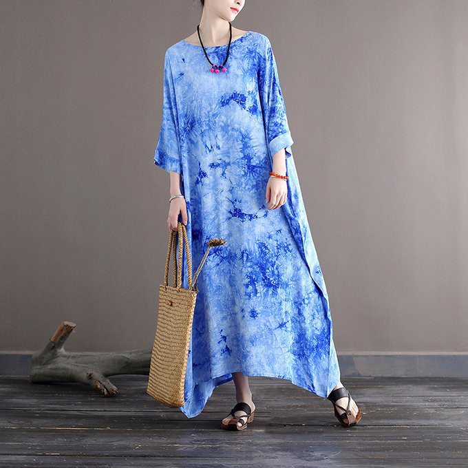 絞り染め ワンピース