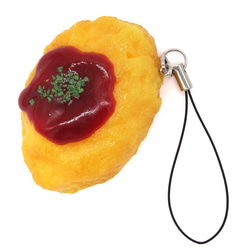 食べちゃいそうな　オムレツ　キーホルダー　ストラップ　マグネット　ブローチ 12枚目の画像