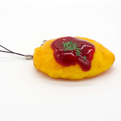 食べちゃいそうな　オムレツ　キーホルダー　ストラップ　マグネット　ブローチ 13枚目の画像