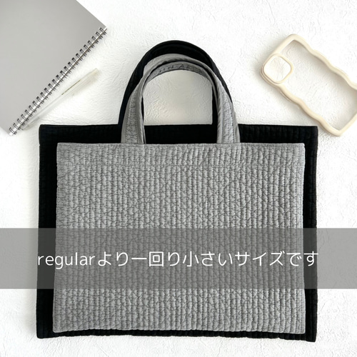 まみ　レッスンバッグ　パール ちょっと小さめ♪すっきりきれいめ大人のヌビバッグ 【レッスンバッグ