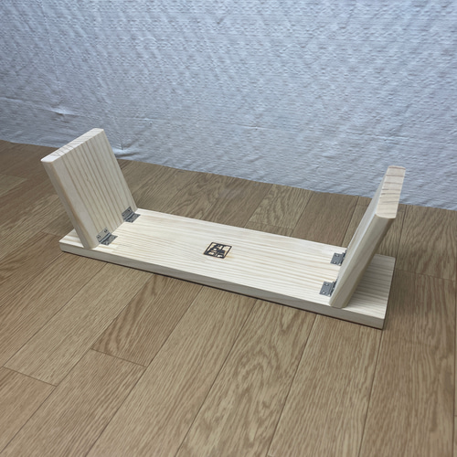 折りたたみ什器 横幅45cm L】刻印サービス/ディスプレイ台