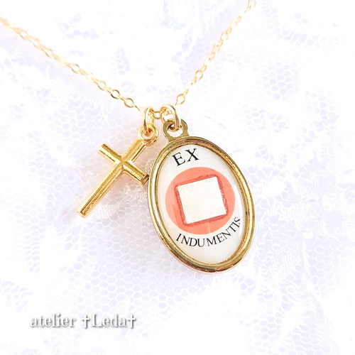 癌患者の守護聖人 ☆ 聖ペレグリン メダイネックレス☆ ネックレス