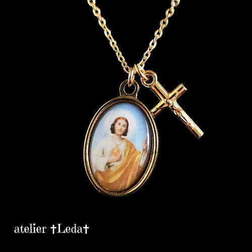 絶望や敗北から立ち上がる人々の守護聖人 ☆聖ユダ・タダイ メダイ