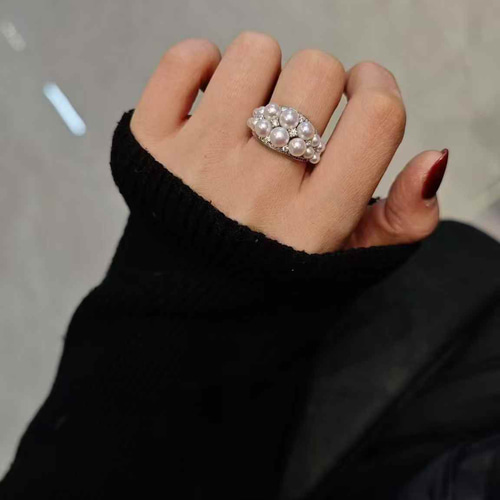 高級】あこや真珠 リングs925 指輪・リング パール大好き(購入前に  