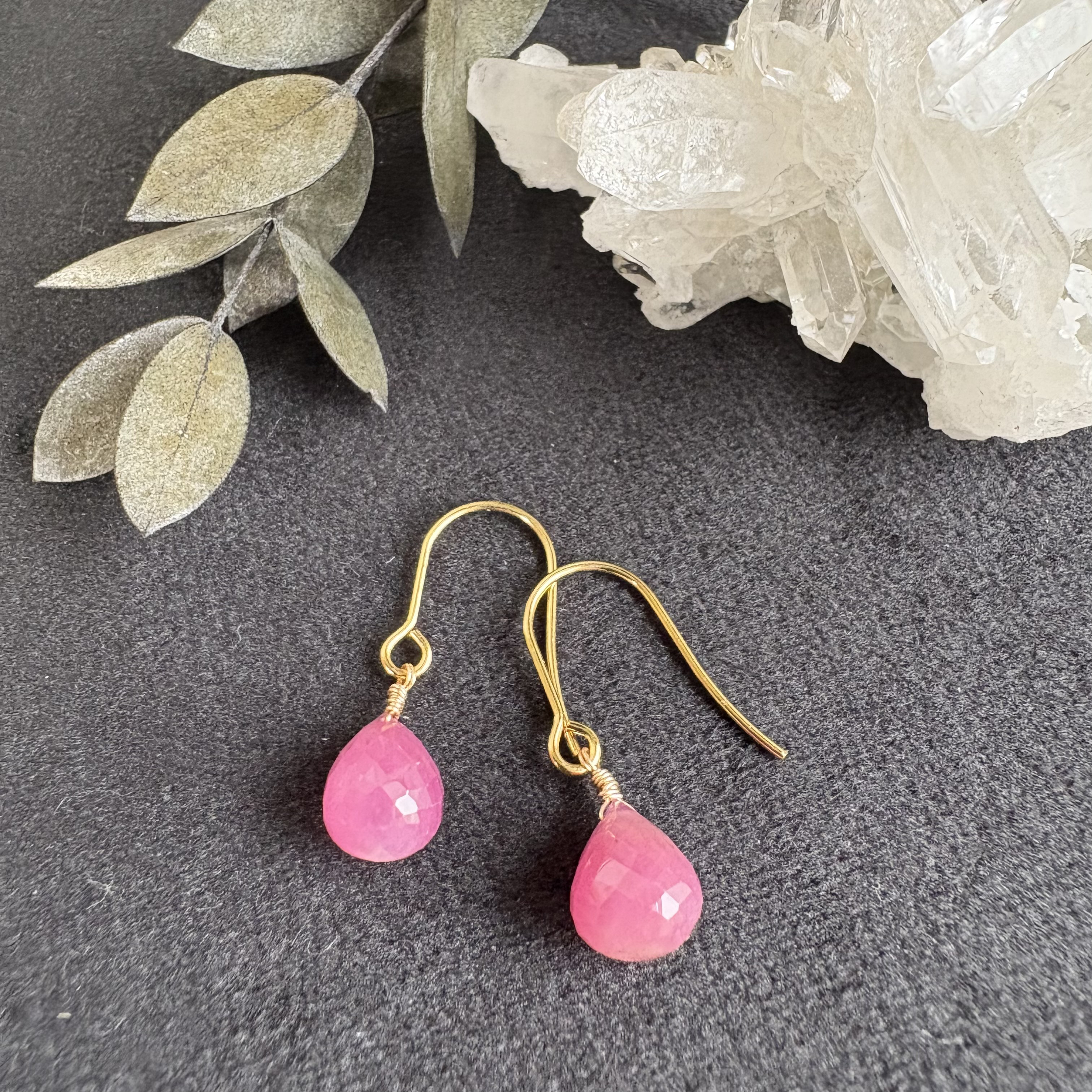 web限定【*サージカルステンレス】ピンクサファイアピアス64