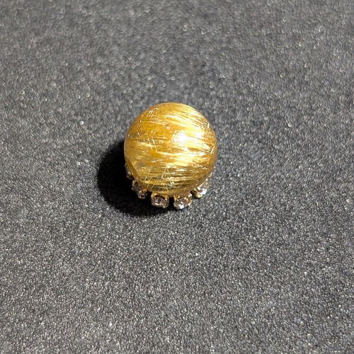 人脈を培う効果 ゴールデンキャッツイルチル 1粒売り 8mm 貫通穴あり