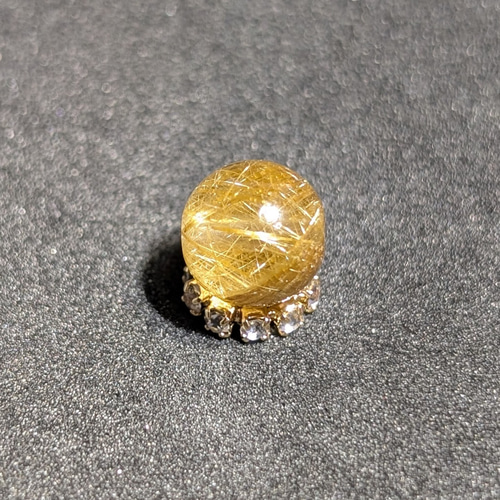 ゴールデンキャッツイルチル 1粒売り 8mm 貫通穴あり 人脈を培う効果！ 人脈を培う効果 ゴールデンキャッツイルチル 1粒売り 8mm 貫通穴あり