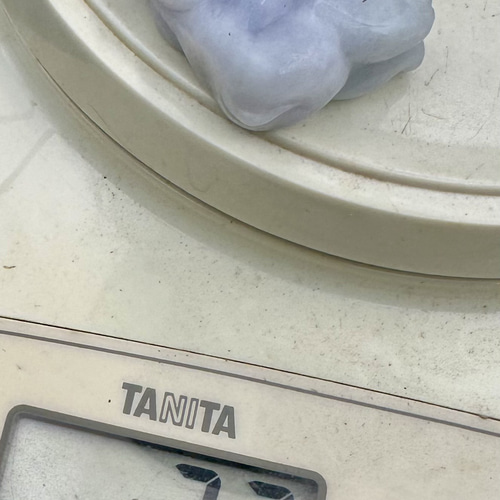 2025.5.16吉祥子象 糸魚川最上級ラベンダー翡翠 ネックレス