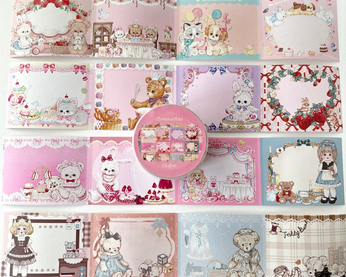 QYロールシール♡リボン♡1ロール　★ QYロールシール♡リボン♡1ロール ☆