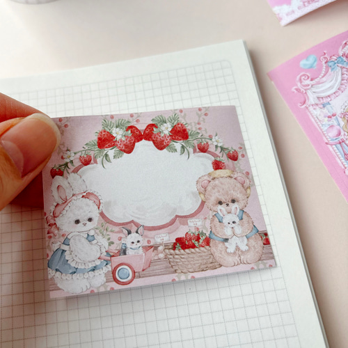 ♡ロールシール メモ♡ Cherish365【書けるロールシール vol.2】型抜き ロールテープ