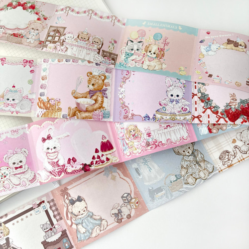 Cherish365【書けるロールシール vol.2】型抜き ロールテープ