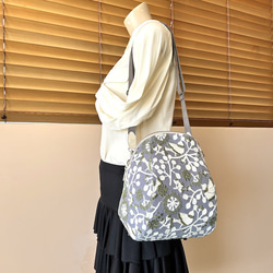 creema限定、刺繍のショルダーバッグ 9枚目の画像