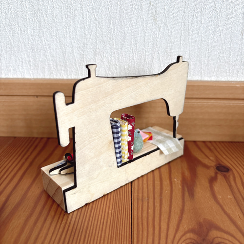 ミニチュア ミシン 置物 その他インテリア雑貨 あおいとり＊ 通販