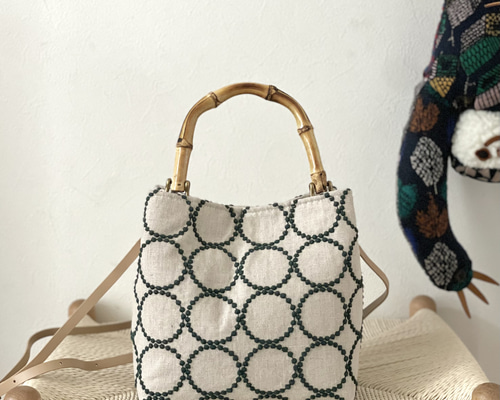 ❀新色❀ハンドメイドஐ..ワンハンドルバッグ∂бミナペルホネン⚮̈ ハンドメイドஐ..drop bag ∂б ミナペルホネン⚮̈ - メルカリ