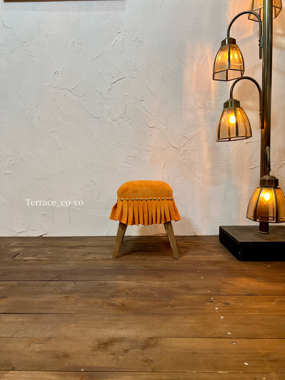 cochon FURIRU stool  ~キャメル~ 11枚目の画像