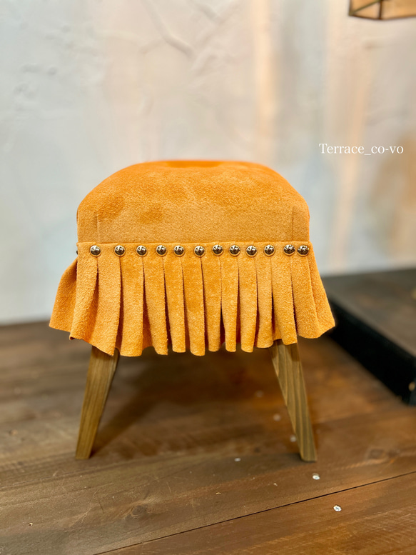 cochon FURIRU stool  ~キャメル~ 4枚目の画像