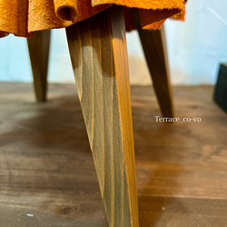 cochon FURIRU stool  ~キャメル~ 3枚目の画像