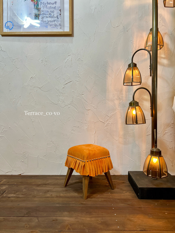 cochon FURIRU stool  ~キャメル~ 10枚目の画像