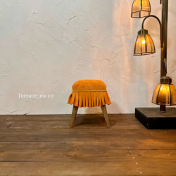 cochon FURIRU stool  ~キャメル~ 9枚目の画像
