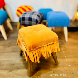 cochon FURIRU stool  ~キャメル~ 7枚目の画像