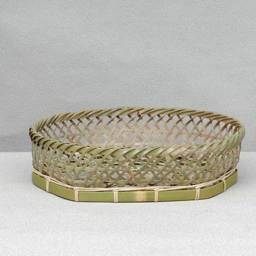 竹 茶碗かご 六つ目編み 中 その他インテリア雑貨 Basketry 通販