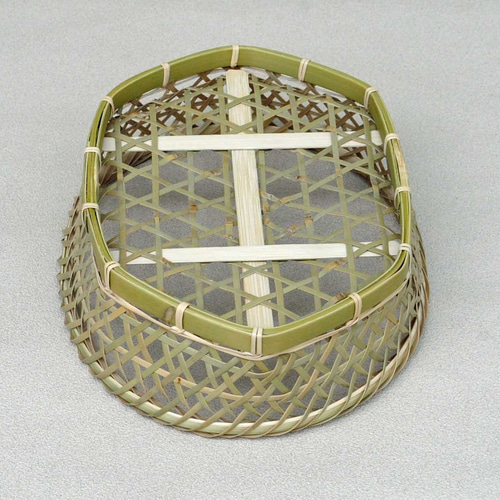 竹 茶碗かご 六つ目編み 中 その他インテリア雑貨 Basketry 通販