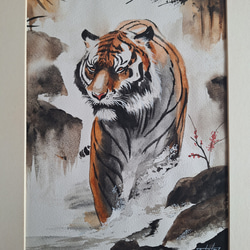 水彩画 湖の滝 絵画 makochin 通販 17360016｜Creema(クリーマ)