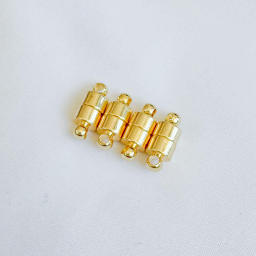 大人気 14kgf マグネット式(小) ネックレス ブレスレット 留め具 4ぺア