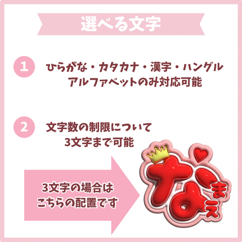 ぷっくりうちわ文字 推し活 可愛い ライブ オタ活 アイドル オーダー