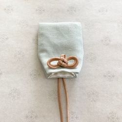 お守り袋　ミニサイズ  デコレクションズ　首かけタイプ♡ふんわり裏地付き　送料無料 3枚目の画像