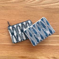 mina perhonen symphony フラットポーチ ミナペルホネン の刺繍生地