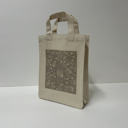 貓花手提袋 Z-2006-A 棉質 12oz 第1張的照片