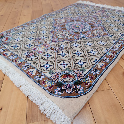 良さん  様の専用  ペルシャ カーペット 140x200cm ペルシャ絨毯 ナイン産 ノーラ 玄関マット 94x63cm ジョーシャ