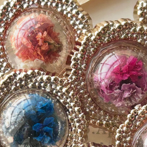 22mm 1個】ハンドメイド 飾りボタン ◇2039◇ アンティーク