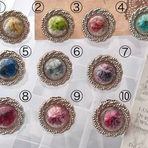 22mm 1個】ハンドメイド 飾りボタン ◇2039◇ アンティーク