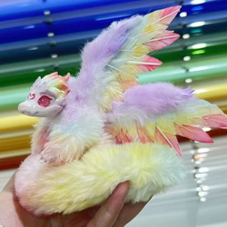 無属性ぬいぐるみ 15cm ドラゴン娘 角あり 自作ぬい ハンドメイド 15cm 30cm 着せ替えぬいぐるみ 無属性 ぬいぐるみ ヴィトレス 長い脚