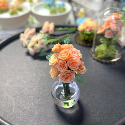 ミニチュアドールハウス用 ガラス風キャンディジャー＆ボトル 全2種類