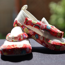 出品準備中です♪♡草履スリッポン 草履スリッポン A柄 靴 ちとせ 草履スリッポン 通販 19165563