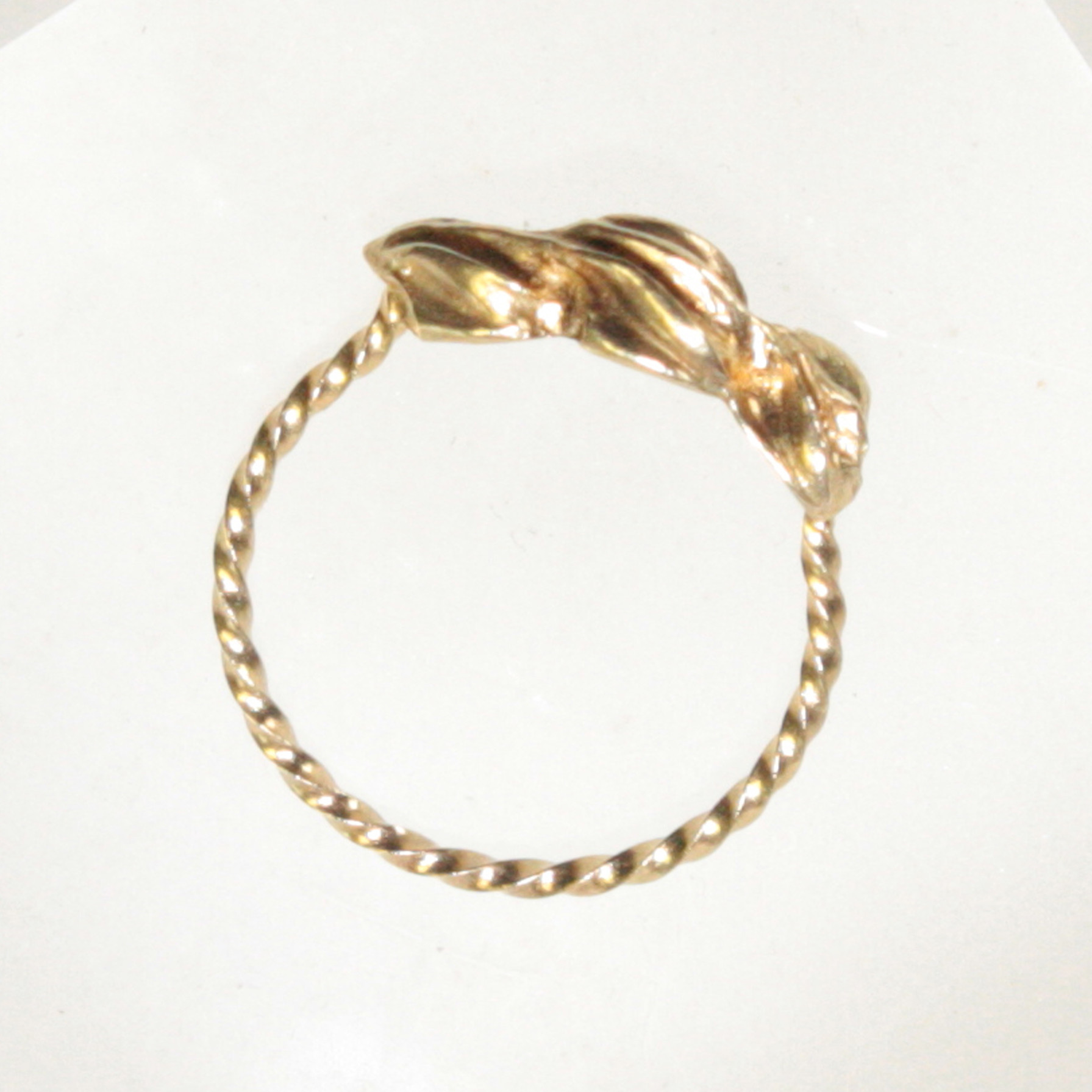 《受注製作》シルバーのホイップクリームリング