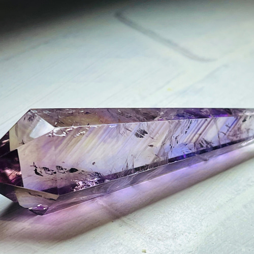 虹入り アメトリン　ポリッシュ　ポイント　原石　千層水晶 虹入り アメトリン ポリッシュ ポイント 原石 千層水晶 その他