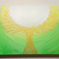 兼六園『日本最古の噴水』（パステル画・マット紙付き）額縁