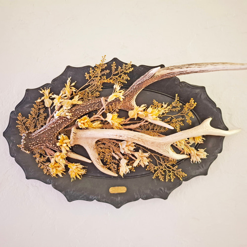 オブジェ　アート　作家品 ワイヤーアート オブジェ 立体 金魚②