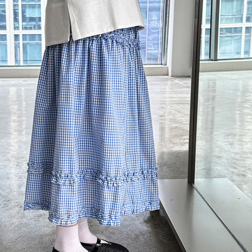 春夏可愛い花柄ロングスカート❤️女子会デートに最適ウエストゴム 大人気 春夏新作 綿100％ レディーススカート おしゃれ 可愛い