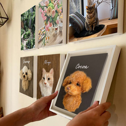 うちの子オーダー2025【ベーシックコース：オーダーメイド羊毛フェルト 猫 犬】ペットメモリアル2025 8枚目の画像