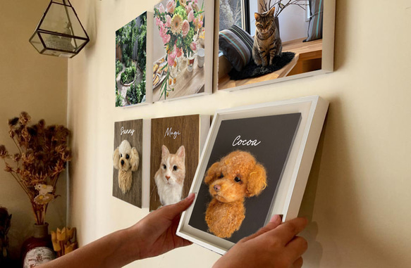 うちの子オーダー2025【ベーシックコース：オーダーメイド羊毛フェルト 猫 犬】ペットメモリアル2025 8枚目の画像